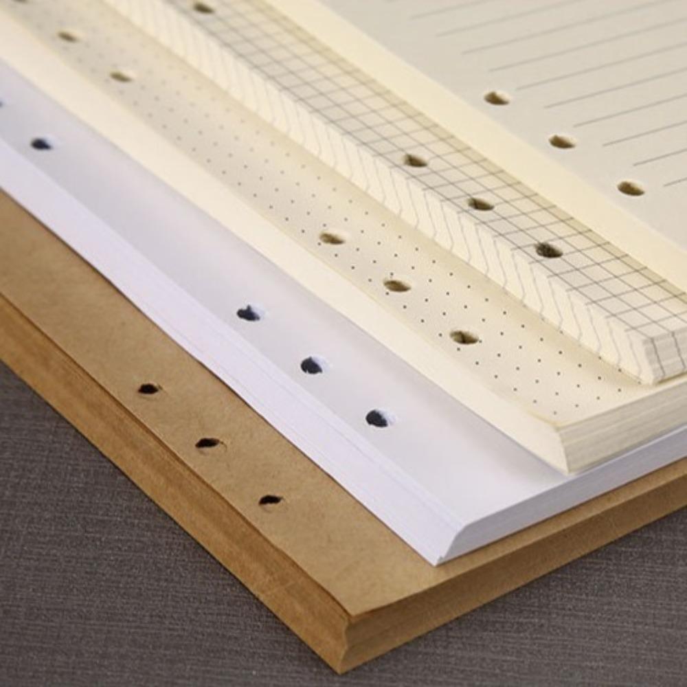 Liner Grid Lattice A5 A6 A7 Loose Leaf Refill Paper Office School Supply