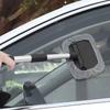Car Glass Cleaner Brush Fiber Plastic Construction Long Lasting Space Saving For Frequent Vehicle Use Tight Space Access