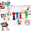 Spring Into Fun With Eva Spring Man Toys Set Of 4, 10cm Size, Great Gift For Friends