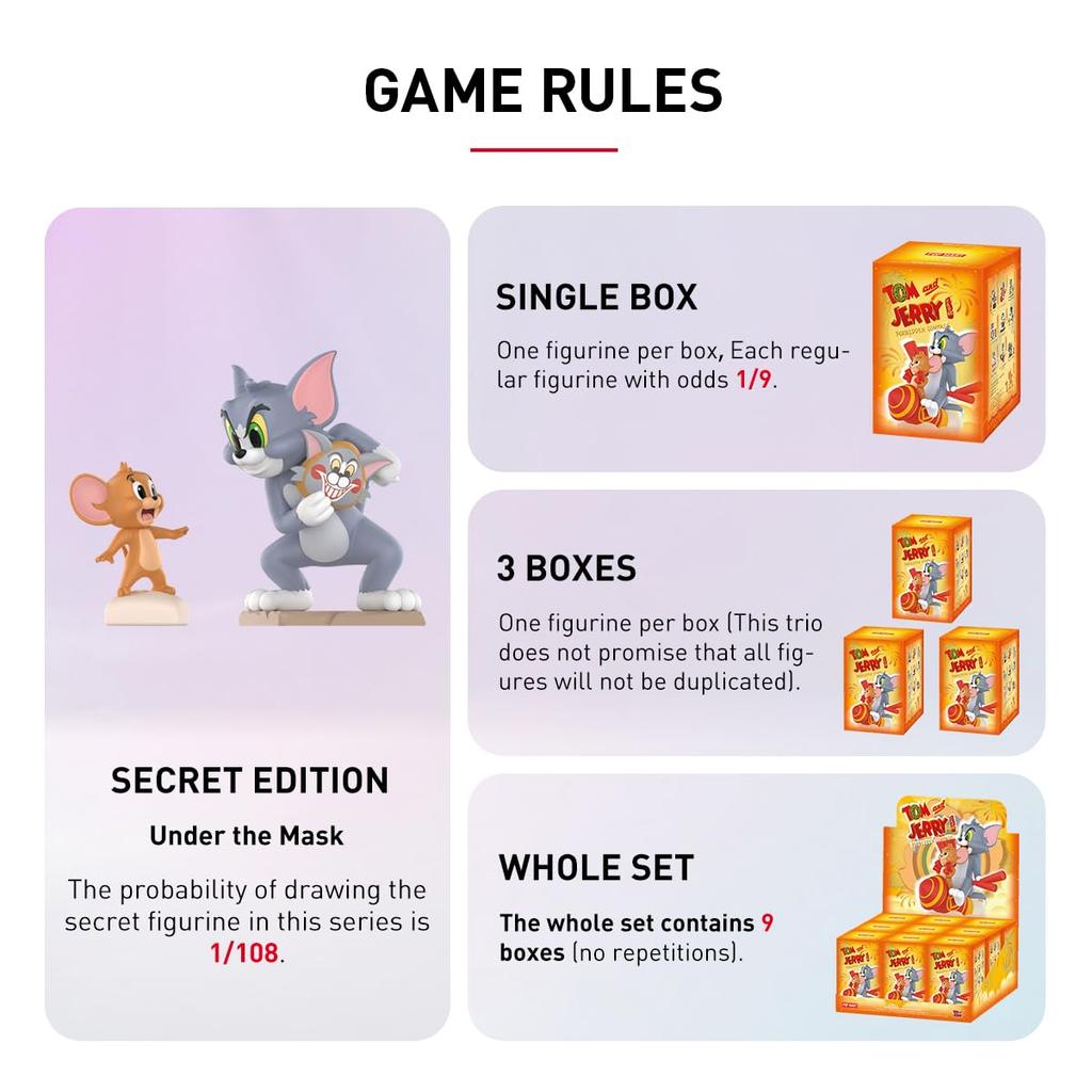 POP MART Tom Forbidden Compass Series Pop Mart Gachapon Blind Box Figure Plastic Model Premium Toy PVC Soft Vinyl Original Character Birthday Gift &