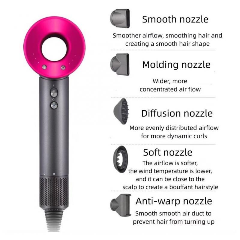 Suszarka do włosów Jonowa Suszarka do włosów Zestaw Fryzura