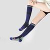 Unisex Sports Compression Socks for Running and Fitness - Mid-Calf Style Inspired by Liu Genghong