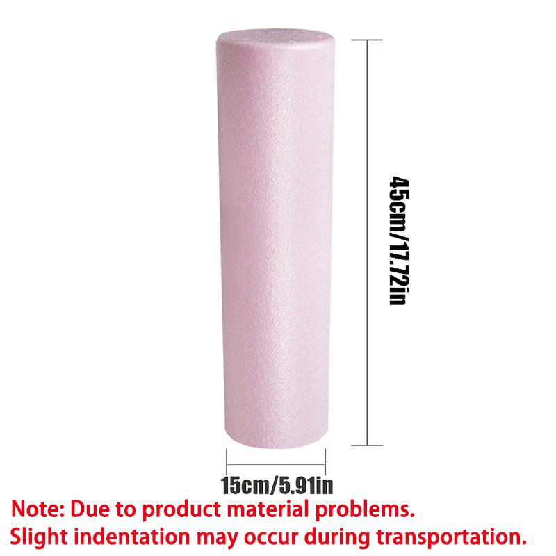 High Density Foam Rollers Solid Core Foam Massage Roller Round Back Legs Foam Roller For Exercise Yoga Pilates Physical