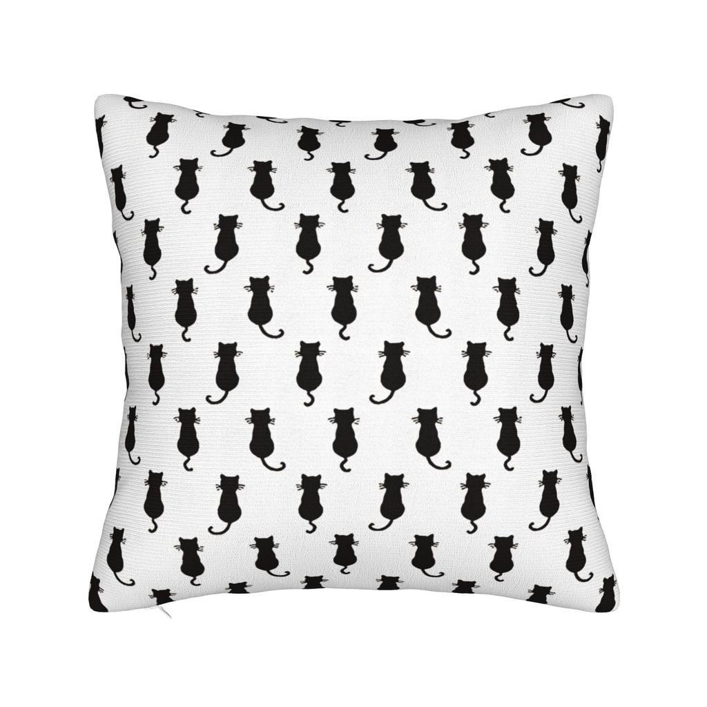 Kittens In the Wild Pillowcase Polyester Cushion Cover Decoration Cats Pattern Pillow Case Cover Sofa Drop Shipping Xcm