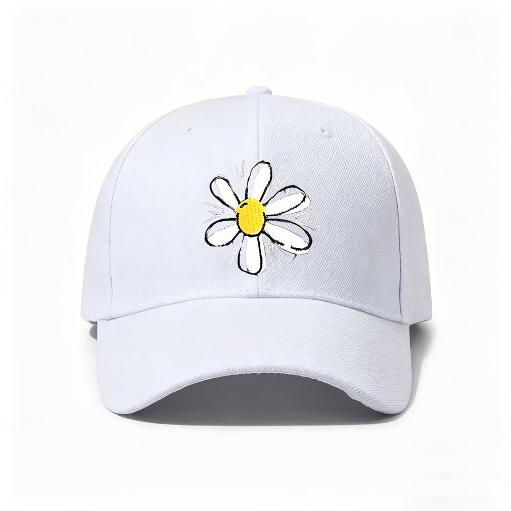 Horse Silhouette Baseball Cap Adjustable Polyester Curved Brim Casual Sports Snapback Hat