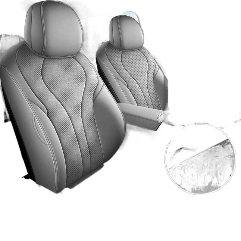 Xiaopeng G7 Four Seasons Leather Seat Cushion | Full Coverage, Universal Fit for Five-Seater.