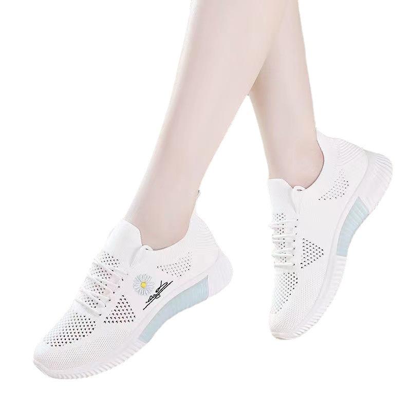Fashion Spring and Summer Ladies Light Anti Slip Wear Wear Sports Running Shoes School Shoes