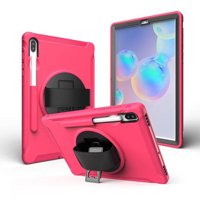 

Case For Galaxy Tab S10 Lite S9 FE S8 S7 SM-X400 406 X520 526 X710 716 X510 516 700 706 T870 875 Cover For S6 10.5 2019 T860 865 S6 SM-T860 SM-T865 рожевий червоний колір