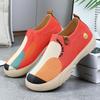 Women's Summer Casual Platform Slip-On Shoes - Thick-Soled, Lightweight, Breathable Mom Sneakers