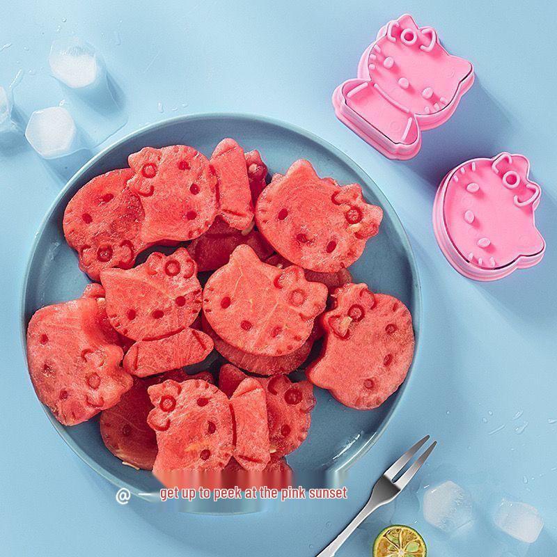 3D Katze Wassermelone Keksform zum Selberbacken