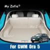 Auto Carpet Interior Modification Full Enclosure Trunk Pad Car Leather Trunk Interior Accessories For GWM Ora 5 2025 2026 2027