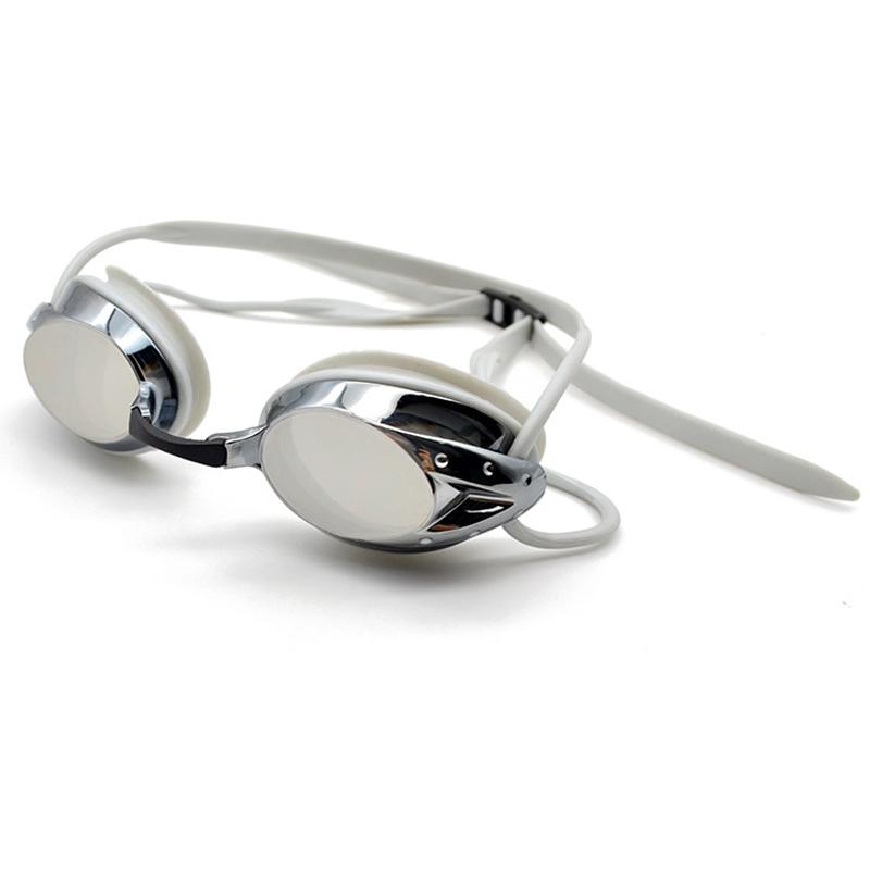 Adult-sized Anti-fog High-definition Waterproof Professional Competition Electroplated Swimming Goggles2