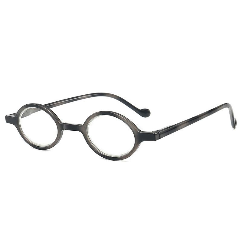 Retro Anti-Blue Reading Glasses Women'S Round Reading Glasses Comfortable Elderly Glasses Portable Glasses Fashion Reading Glasses Men