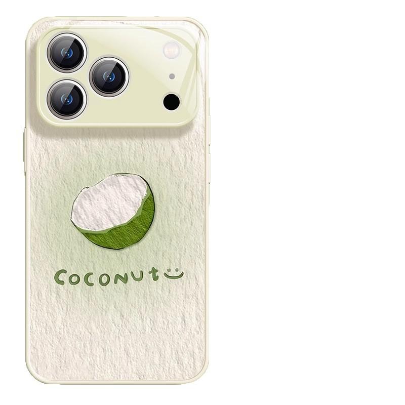 Apple 17 Pro Max Phone Case New iPhone 17 Liquid Glass 17 Pro Coconut Air Protective Cover 16