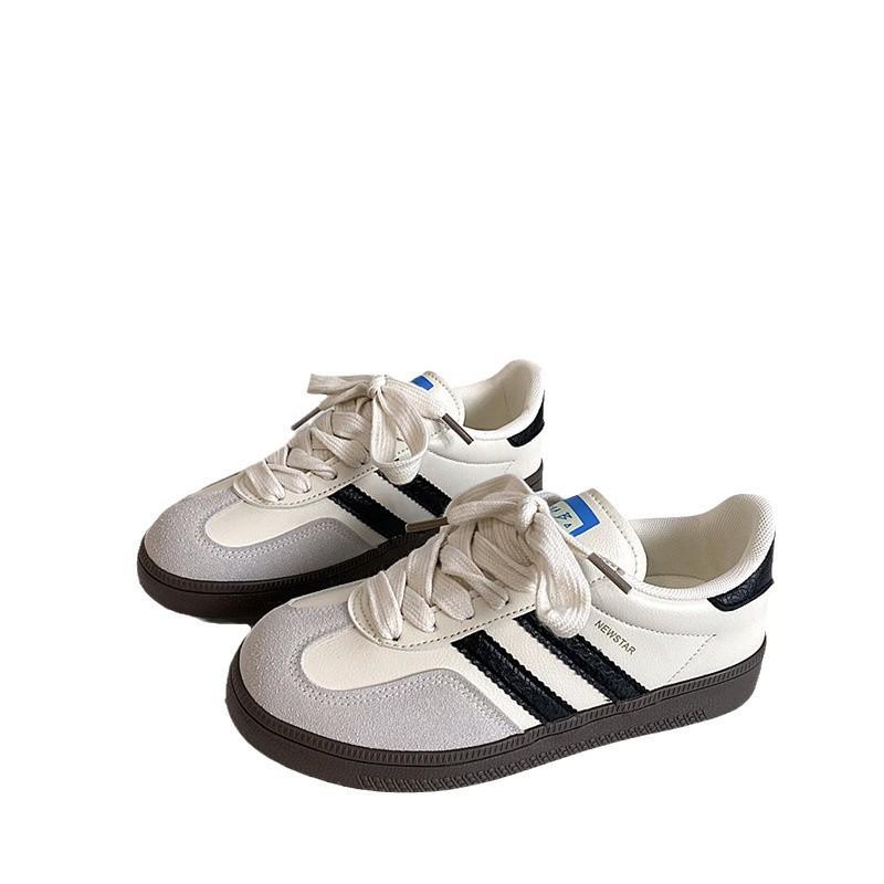 Korean Version of Retro German Training Shoes Summer Little White Shoes Ins Trendy Versatile Niche Little White Shoes Student Sports and Leisure Boa