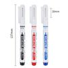72 Hours Deep Reach Marker Waterproof Construction Pen Long Nip Drill Markers Colorful Waterproof Carpenter Pens