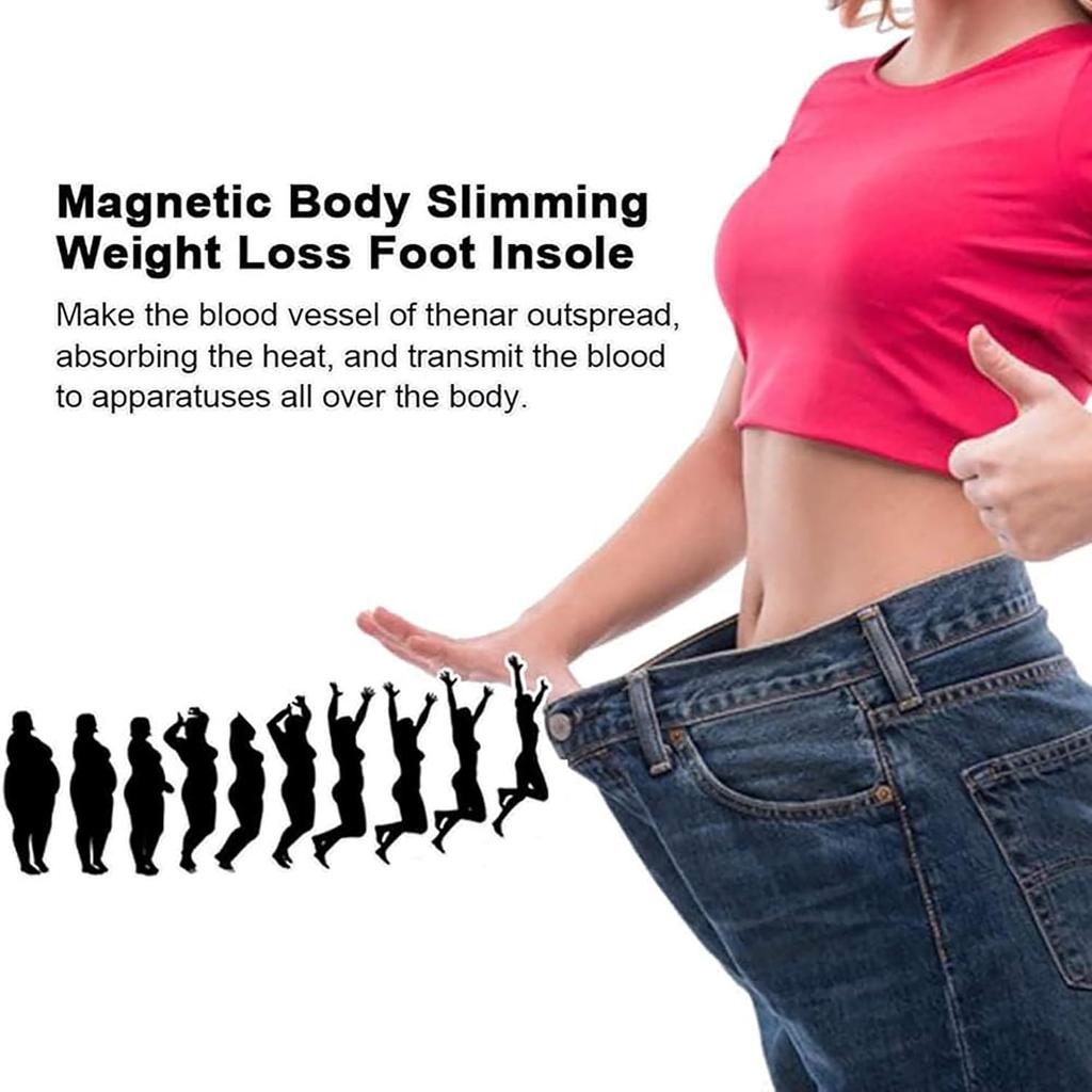 Magnetic Insoles Orthopedic Acupressure Insoles for Foot Health Shoe Pads Therapy Slimming Insoles for Weight Loss Arch Support