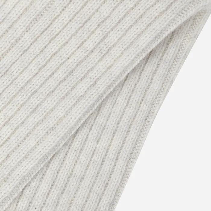 Cozy Wool Leg Warmers (IVORY DARK)