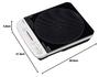 YAMAZEN YEL-S100(W) IH Cooktop, Tabletop IH Cooktop, 1000W, 6 Heat Settings, White, 1-Year Manufacturer's Warranty