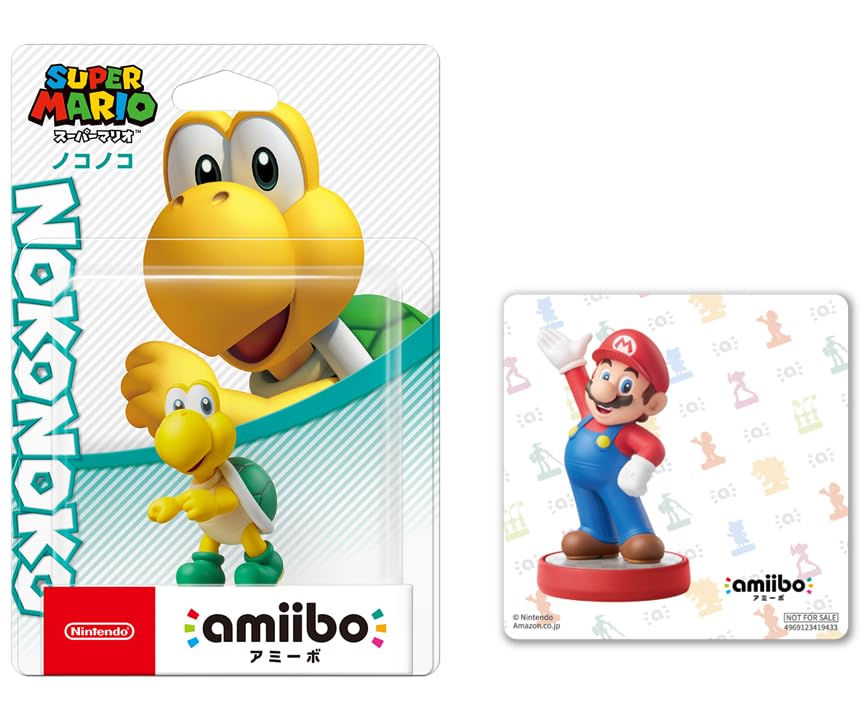 amiibo Koopa Troopa Mario Original Sticker Included (Super Series) [Bonus]