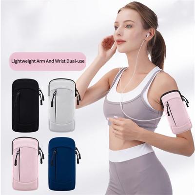 Brassard de téléphone portable pour la course Modèles pour hommes et femmes Sports et fitness Imperméable Fin Sac de poignet Brassard Sac pour téléphone portable