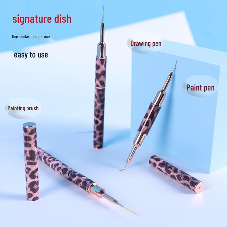 

Nail Art Double-Ended Brush Set for Crystal Carving & Gel Designs