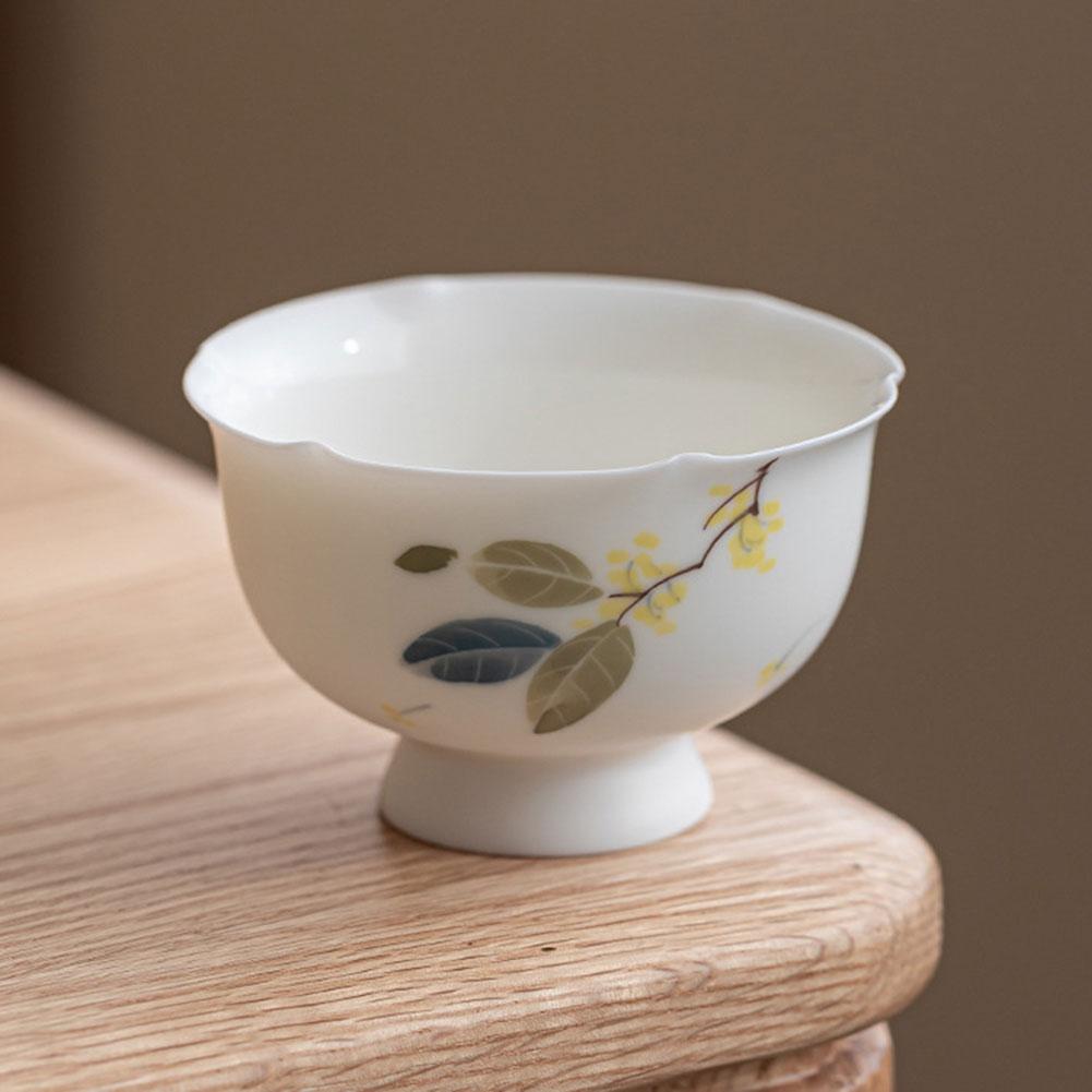 Retro Ceramic Tea Cup Coffee Cups No Handles Matcha Cup Coffee Mug For Home Party