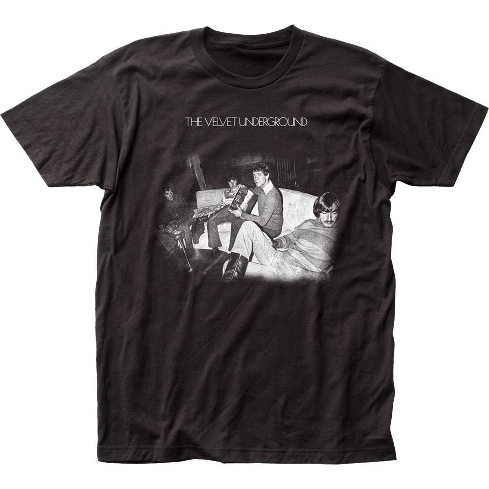 

Velvet Underground Self-Titled Mens T Shirt Music Classic Concert Band Tee Black Unisex T-Shirt S