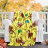 1pc Curious George7 Theme Blanket - Digital Print, Polyester, Cozy for All Seasons, Perfect for Outdoor, and Travel