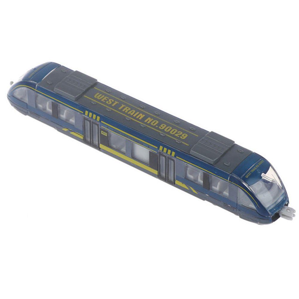 Metal Metro Subway Toys Gift Simulation Train Toy Diecast Train Toy High Speed Rail Underground