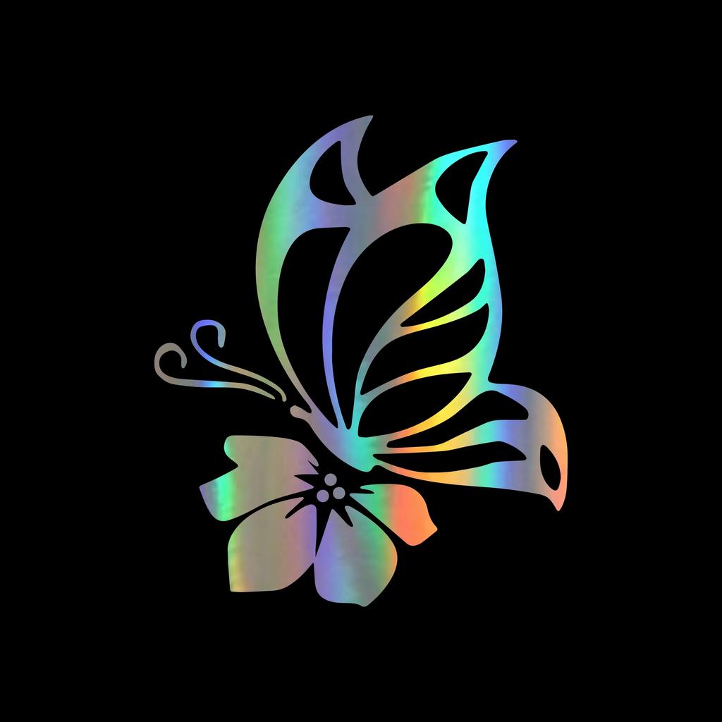 Bumper Sticker Beautiful Flowers Series Rose Lotus Flower Vinyl for Car Body Window Car Stickers and Decals Car Styling,20*20cm