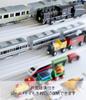 Yamazaki Miniature Car Rail Toy W51 X D24 X Tower Collection 5018 & Rack, White, Approx. H65cm, Stand, Double-Sided,