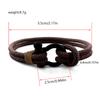 Fashion Bracelet Men's Braided Bracelet Lock Stainless Steel Couple Red Rope Hand Rope Student Jewelry