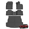 Smabee Right Drive for Toyota RAV4 Plug-in Hybrid PHEV RHD 2026 TPE Car All-Weather Floor Mats Trunk Pad Liner Accessories Black