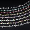 10Yards Rhinestone Chain Diamond Trim Fringe Crystal Bling Accessories DIY Craft Wedding Party Decoration Gift Rhinestone Ribbon