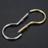 20Pcs Ceiling Cups Hook Picture Frame Lamp Light Curtain Eyebolt Screw in Spiral Hanger Self-Tapping Screw Hook 20/23/29/33/38mm