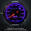 Universal Motorcycle Retro Modification LED Odometer Speedometer Digital Mile Meter Gauge