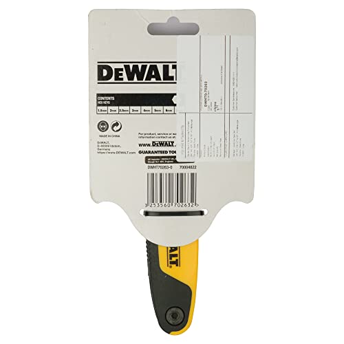 DEWALT DWHT0-70263 Folding/Locking Hex Key Set