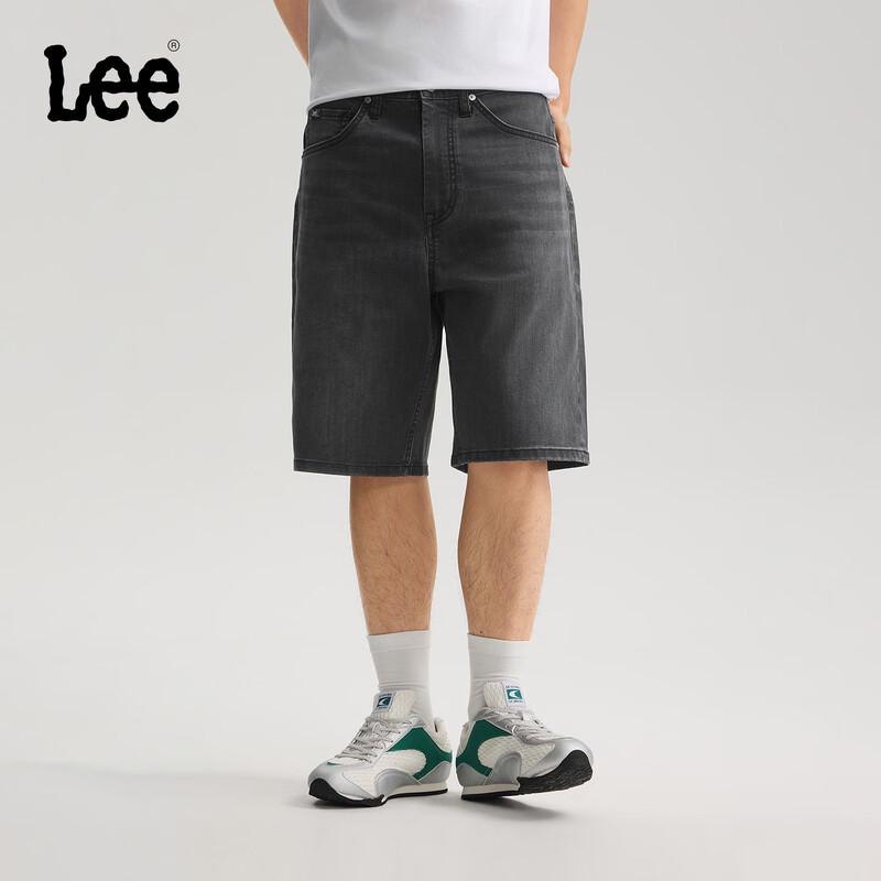 Lee Men s Loose Straight-Leg Denim Shorts 33