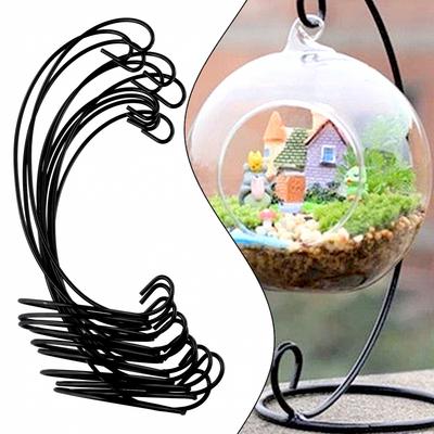 Christmas Iron Stand Hanging Bauble Tree Plant Light