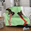 Coperta in Flanella di Pippi Calzelunghe Morbida Calda per Tutte le Stagioni, Design per Campeggio, Viaggio in Auto, Escursionismo Divano, Letto, Ufficio Regalo Perfetto per Feste