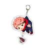 Jujutsu Kaisen Anime Keychain Itadori Yuji Gojo Satoru Cartoon Acrylic Bag Keyring Pendant Cos Accessory