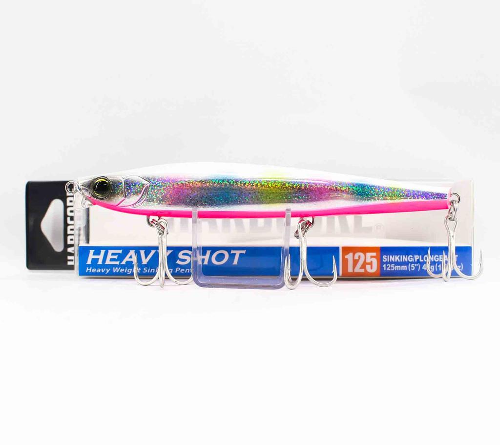 Leurre Coulant Yo Zuri Duel Hardcore Heavy Shot 125 Mm - 40g - Pêche En Mer F1210-HGGR