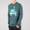 Jordan Casual Sport Pullover Sweatshirt with Velvet Lining Men Tops Green BV6007-303