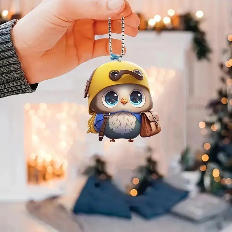 Chick Playful Acrylic Auto Pendant For Brightening Up Your Car Interior With Style