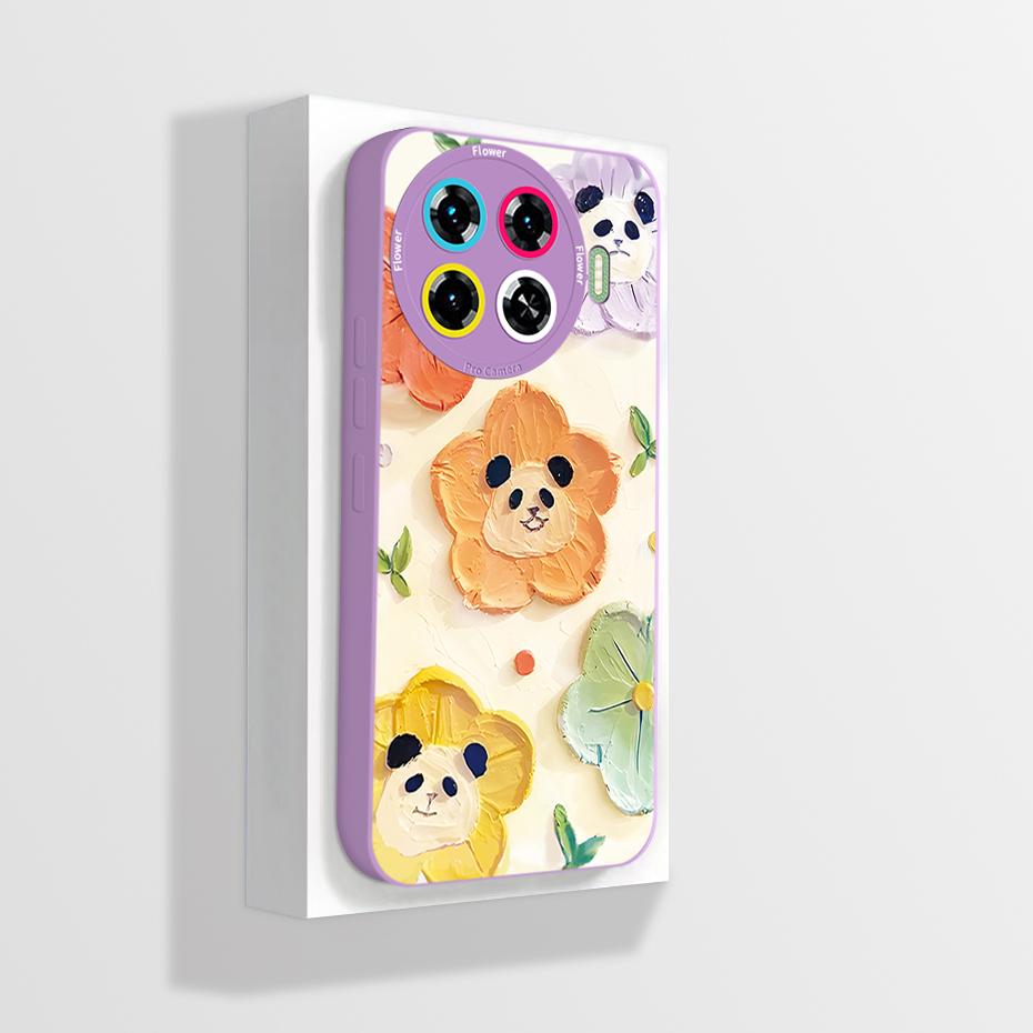 Case For Tecno Spark 20 Pro Plus 4G Phone Cover Cute Astronaut Soft Liquid Silicone Bumper Shell For Tecno Spark20ProPlus Fundas
