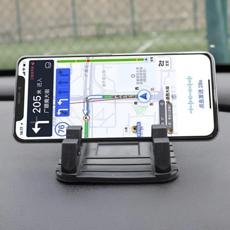 New Anti-slip Car Phone Holder Dashboard Paste Mount Phone Navigation Stand for Samsung Xiaomi Huawei Non-slip Support