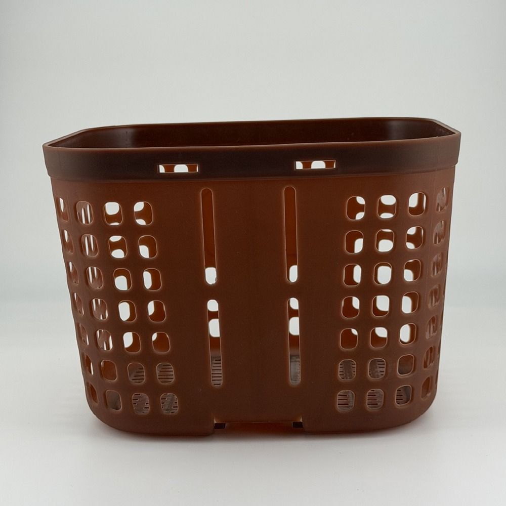 3 Colors Children Kids Bicycle Basket Thickened Plastic Walking Tool Storage Basket