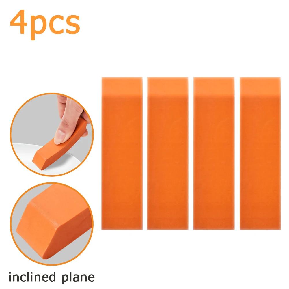 10pcs Easy Limescale Eraser Bathroom Glass Rust Remover Rubber Eraser Household Kitchen Cleaning Tools for Pot Scale Rust Brush
