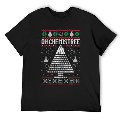CHEMISTREE T-Shirt Vintage T Shirts Customs Design Your Own Anime Stuff Men T Shirts